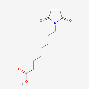 2,5-Dioxo-1-pyrrolidineoctanoic acid