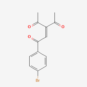 3-Acetyl-1-(4-bromophenyl)pent-2-ene-1,4-dione