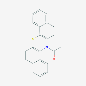 1-(14h-Dibenzo[a,h]phenothiazin-14-yl)ethanone