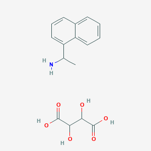 (R)-1-(Naphthalen-1-yl)ethanamine (2S,3S)-2,3-dihydroxysuccinate