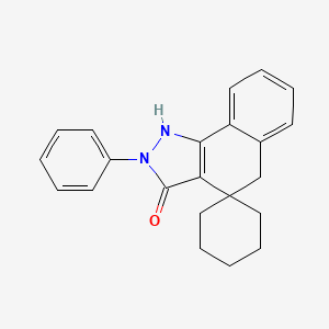 2-Phenylspiro[1,5-dihydrobenzo[g]indazole-4,1'-cyclohexane]-3-one