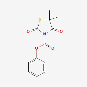 Phenyl 5,5-dimethyl-2,4-dioxo-1,3-thiazolidine-3-carboxylate