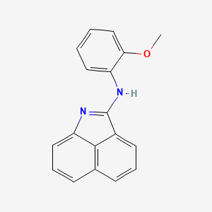 Benzo[cd]indol-2-yl-(2-methoxy-phenyl)-amine