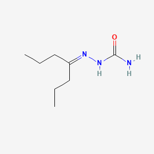 molecular formula C8H17N3O B14155556 4-Heptanone, semicarbazone CAS No. 3622-68-2