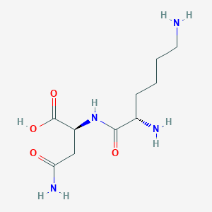 molecular formula C10H20N4O4 B14155589 Lysyl-Asparagine CAS No. 19908-06-6