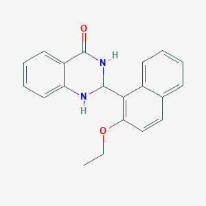 2-(2-Ethoxynaphthalen-1-yl)-1,2-dihydroquinazolin-4-ol