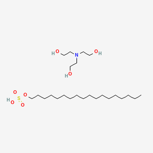 molecular formula C24H53NO7S B14155697 Einecs 224-786-1 CAS No. 4492-80-2