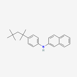 2-Naphthalenamine, N-[4-(1,1,3,3-tetramethylbutyl)phenyl]-