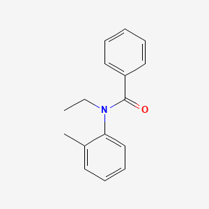 molecular formula C16H17NO B14155726 n-Ethyl-n-(2-methylphenyl)benzamide CAS No. 7097-81-6