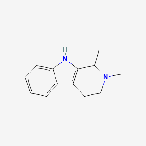 molecular formula C13H16N2 B14155746 Leptocladine CAS No. 486-91-9