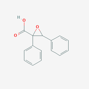 molecular formula C15H12O3 B14155789 2,3-Diphenyloxirane-2-carboxylic acid CAS No. 53884-88-1