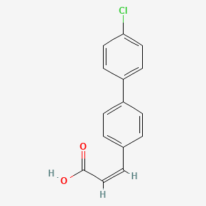 (Z)-3-[4-(4-chlorophenyl)phenyl]prop-2-enoic acid