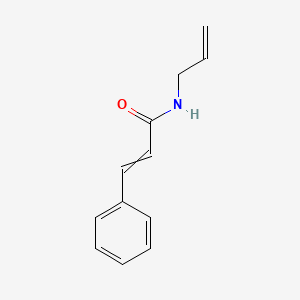 molecular formula C12H13NO B14155869 3-Phenyl-N-(prop-2-en-1-yl)prop-2-enimidic acid CAS No. 41041-34-3