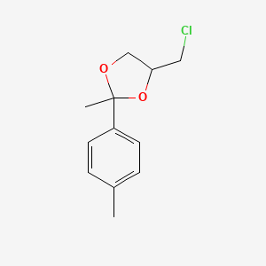 4-(Chloromethyl)-2-methyl-2-(4-methylphenyl)-1,3-dioxolane