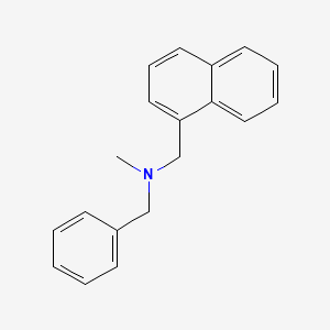 N-benzyl-N-methyl-1-(naphthalen-1-yl)methanamine