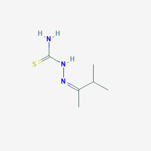 (2Z)-2-(3-methylbutan-2-ylidene)hydrazinecarbothioamide