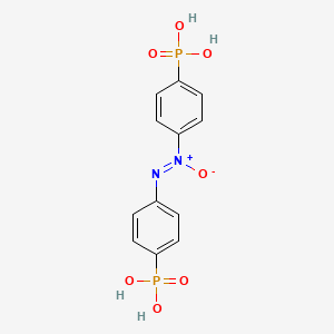 {4-[(z)-(4-Phosphonophenyl)-nno-azoxy]phenyl}phosphonic acid