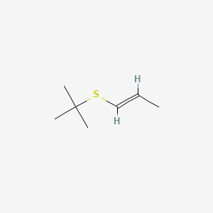 (E)-t-Butyl-1-propenylsulfide