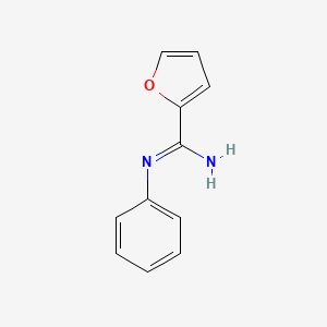 2-Furancarboximidamide, N-phenyl-