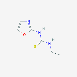 1-Ethyl-3-(1,3-oxazol-2-yl)thiourea