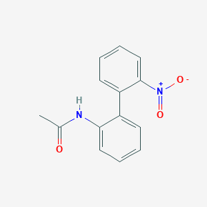 molecular formula C14H12N2O3 B14156483 N-(2'-nitrobiphenyl-2-yl)acetamide CAS No. 5450-11-3