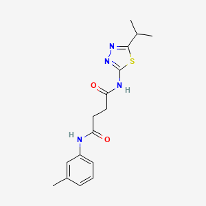 Succinamide, N-(5-isopropyl-1,3,4-thiadiazol-2-yl)-N'-m-tolyl-