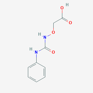 2-(Phenylcarbamoylamino)oxyacetic acid