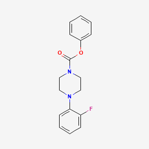 Phenyl 4-(2-fluorophenyl)piperazine-1-carboxylate