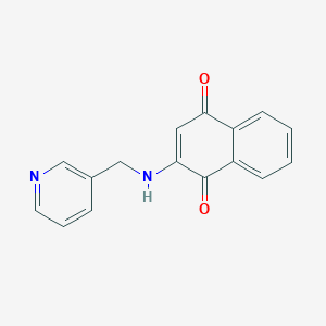 2-((Pyridin-3-ylmethyl)amino)naphthalene-1,4-dione