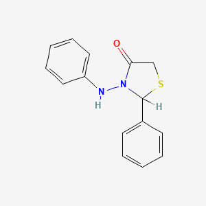 3-Anilino-2-phenyl-4-thiazolidinone