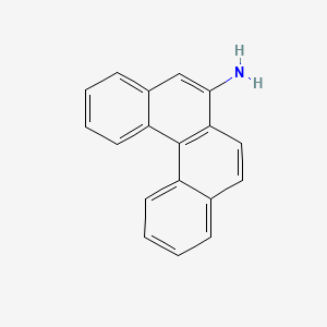 molecular formula C18H13N B14156796 Benzo[c]phenanthren-6-amine CAS No. 4176-52-7