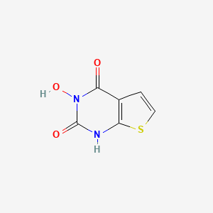 3-hydroxy-1H-thieno[2,3-d]pyrimidine-2,4-dione