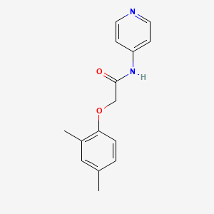 2-(2,4-dimethylphenoxy)-N-pyridin-4-ylacetamide