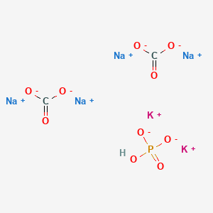 Pentanedioic acid, 2-(3,5-dihydroxy-4-(3-(3-hydroxy-4-methoxyphenyl)-1-oxopropyl)phenoxy)-