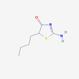 2-Amino-5-butyl-1,3-thiazol-4-one