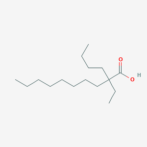 2-Butyl-2-ethyldecanoic acid