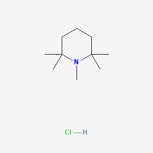 Piperidine, 1,2,2,6,6-pentamethyl-, hydrochloride