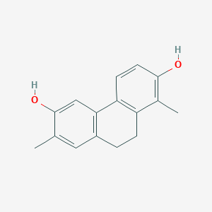 1,7-Dimethyl-9,10-dihydrophenanthrene-2,6-diol