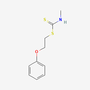 2-phenoxyethyl N-methylcarbamodithioate