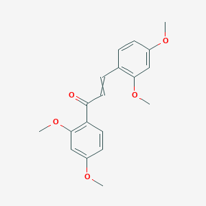 1,3-Bis(2,4-dimethoxyphenyl)prop-2-en-1-one