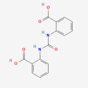 2-[(2-Carboxyphenyl)carbamoylamino]benzoic acid