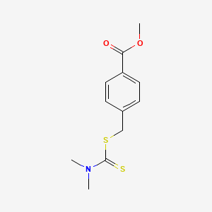 Methyl 4-(((dimethylcarbamothioyl)thio)methyl)ben