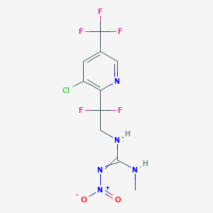 N'-{2-[3-chloro-5-(trifluoromethyl)pyridin-2-yl]-2,2-difluoroethyl}-N-methyl-N''-nitroguanidine