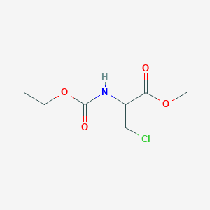 molecular formula C7H12ClNO4 B14157571 2-Methyl-2-(4-nitrophenyl)-propionicacid CAS No. 41757-81-7