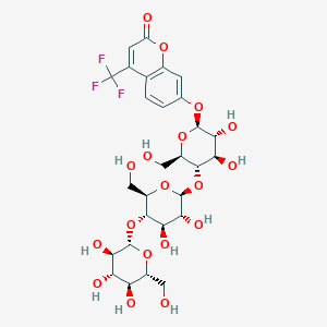 4-(Trifluoromethyl)umbelliferyl-b-D-cellotrioside