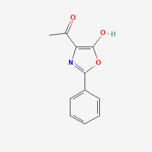 4-[1-Hydroxy-ethylidene]-2-phenyl-4H-oxazol-5-one