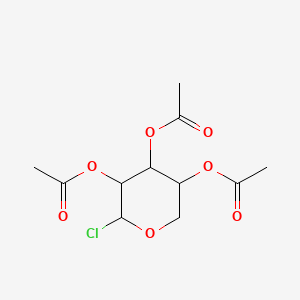 molecular formula C11H15ClO7 B14157703 beta-D-Xylopyranosyl chloride, triacetate CAS No. 10300-18-2