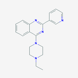 4-(4-Ethyl-piperazin-1-yl)-2-pyridin-3-yl-quinazoline