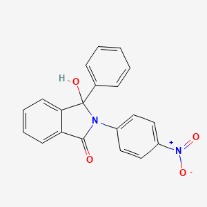 3-Hydroxy-2-(4-nitrophenyl)-3-phenylisoindol-1-one