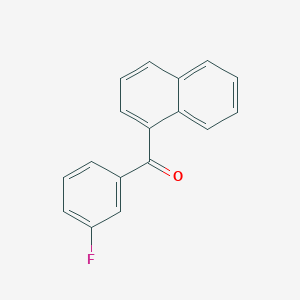 (3-Fluorophenyl)-naphthalen-1-ylmethanone